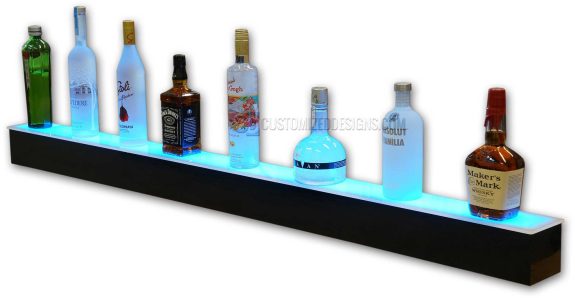 1 Step LED Lighted Liquor Shelves