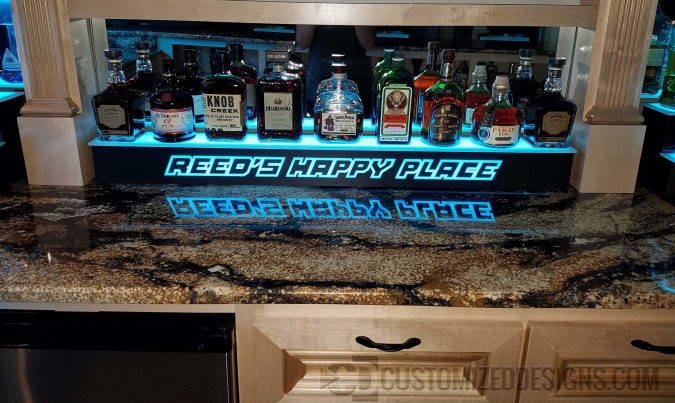 1 Tier Home Bar Liquor Shelf 1 Tier Home Bar Liquor Shelf