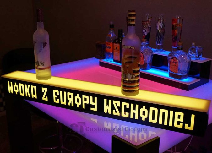 1 Step Liquor Display w/ Logo 1 Step Liquor Display w/ Logo