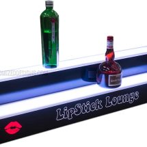 2 Tier Liquor Display w/ Lipstick Logos 2 Tier Liquor Display w/ Lipstick Logos