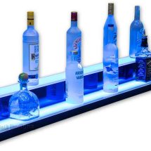 2 Step Low Profile Back Bar Shelving 2 Step Low Profile Back Bar Shelving