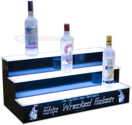 3 Tier Display w/ Pirate Themed Logo
