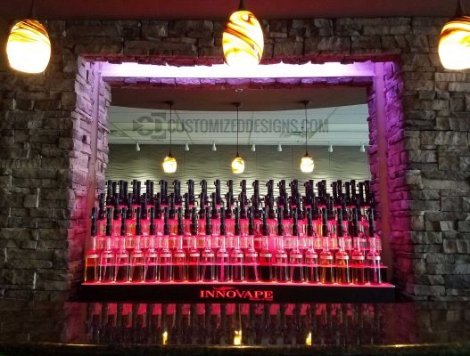 3 Tier Vape Bottle Display