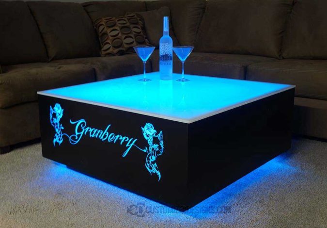 Cubix 36x36 LED Coffee Table 1 Cubix 36x36 LED Coffee Table 1