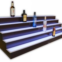 5 Tier LED Lighted Back Bar Shelving 3 5 Tier LED Lighted Back Bar Shelving 3