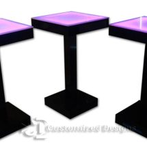LED Lighted Cocktail Tables