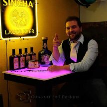 LED Lighted Cocktail Table