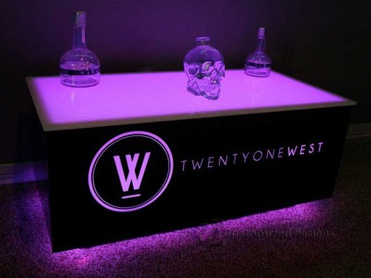 Cubix LED Nightclub Table