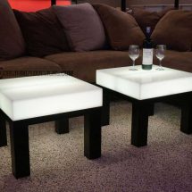 LED Lighted Nightclub & Bar Tables