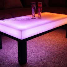 LED Lighted Coffee Table - Aurora Series