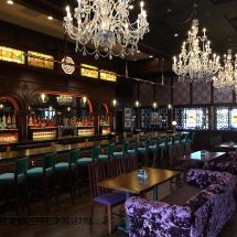 Back Bar w/ Raised LED Shelves Back Bar w/ Raised LED Shelves