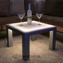 Carbon Series LED Lighted Side Table Carbon Series LED Lighted Side Table