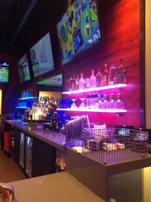 Lighted Shelves at Chili's Panama City, FL