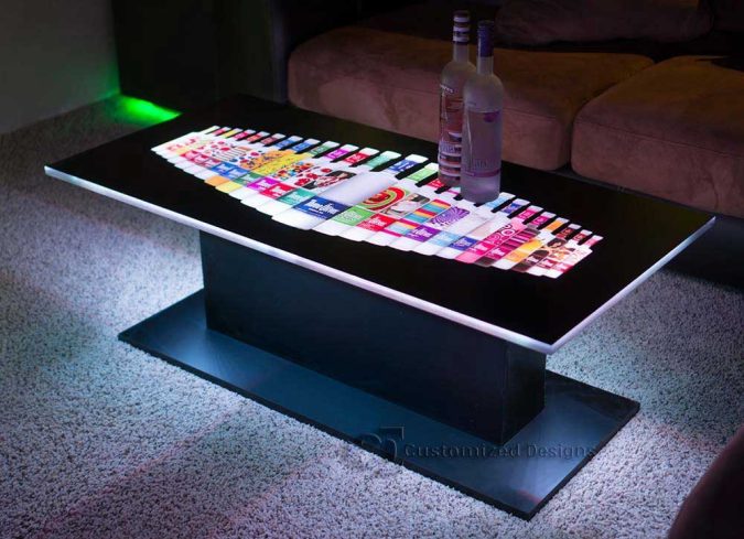 Eclipse LED Coffee Table