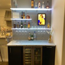 Home Bar Wine Glass Shelving Home Bar Wine Glass Shelving