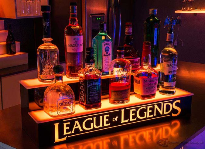 League of Legends Bar Display League of Legends Bar Display