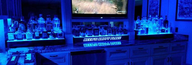 Home Bar 2 Tier Liquor Shelf Home Bar 2 Tier Liquor Shelf