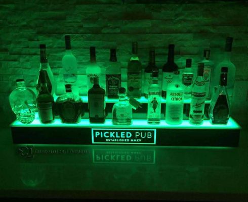 Liquor Shelf Home Bar