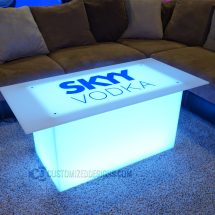 Lumen with Skyy Vodka Logo and 48" x 24" Table Top