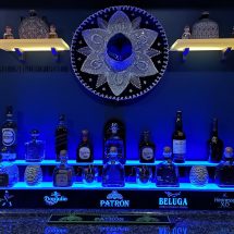 Mexican Theme Home Bar Shelving Mexican Theme Home Bar Shelving