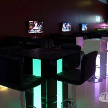 Mirage LED High Boy Table