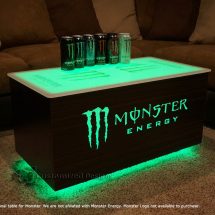 Monster Energy LED Coffee Table Monster Energy LED Coffee Table