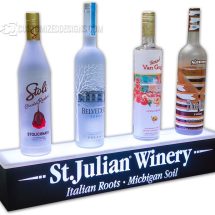 1 Tier Wine Bottle Glorifier w/ Logo 1 Tier Wine Bottle Glorifier w/ Logo