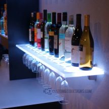 Wine Glass Shelf 4 Wine Glass Shelf 4