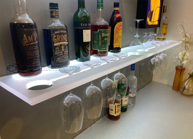 Wine Glass Shelf Wine Glass Shelf