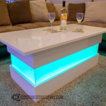 Mirage LED Lighted Lounge Table