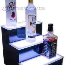 12" 3 Tier Liquor Bottle Display 12" 3 Tier Liquor Bottle Display