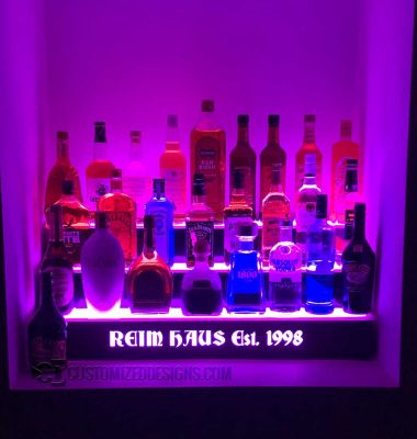 3 Step Home Liquor Display