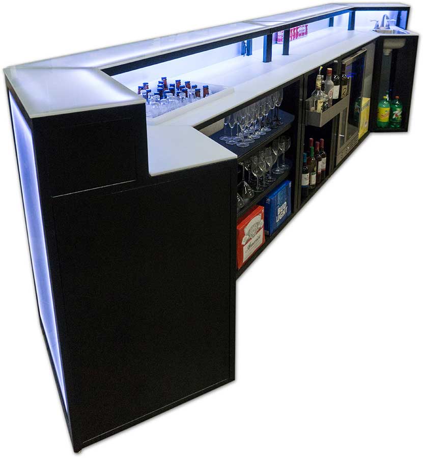 Modular Portable Bar Custom Bars for Commercial Bars & Restaurants