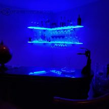 Corner Wine Glass Shelving Corner Wine Glass Shelving