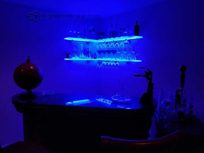 Corner Wine Glass Shelving Corner Wine Glass Shelving