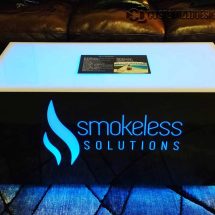 Cubix LED Coffee Table 48x24x24 - Smokeless Solutions Cubix LED Coffee Table 48x24x24 - Smokeless Solutions
