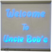 LED Edge Lit Sign