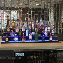 Lighted Commercial Liquor Display Lighted Commercial Liquor Display