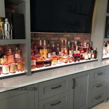 Modern Home Back Bar Liquor Shelving Modern Home Back Bar Liquor Shelving