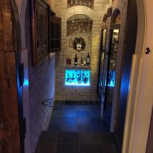 Low Profile Built In Liquor Shelving Low Profile Built In Liquor Shelving