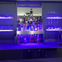 Raised Style Modern Home Bar Display Raised Style Modern Home Bar Display