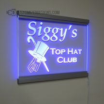 LED Edge Lit Sign