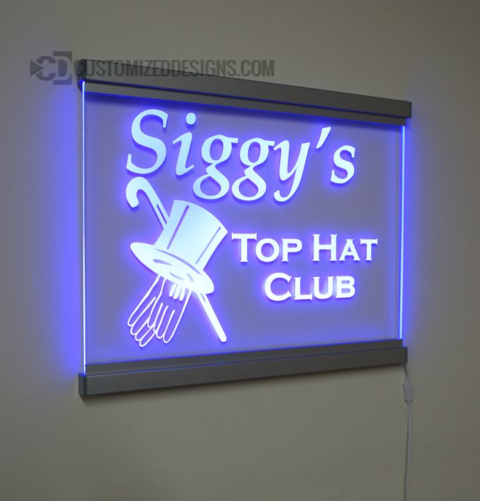 LED Edge Lit Sign