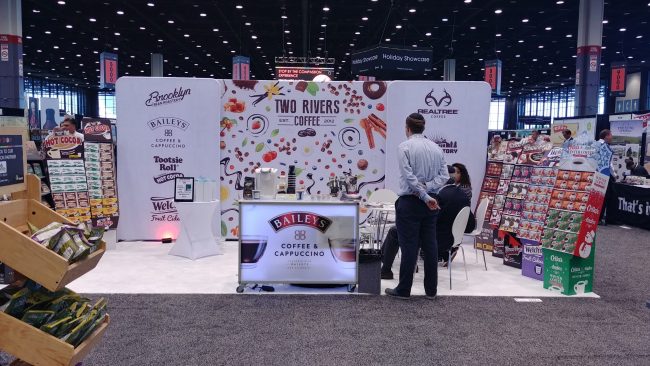 Lighted Tradeshow Table